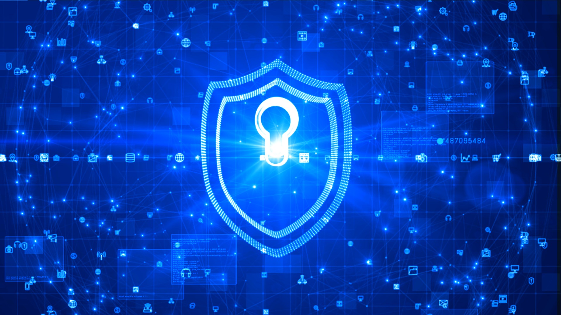 An image of a blue lock with a keyhole to signify how a vulnerability disclosure program can help give security researchers a managed process to submit their findings.
