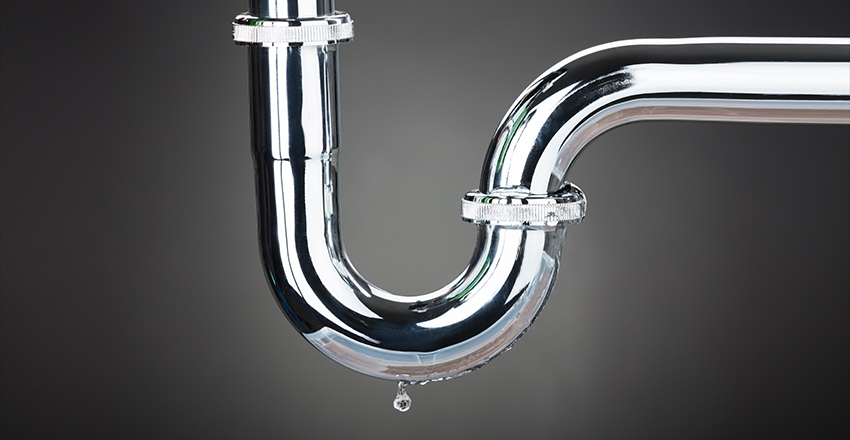 Leaking pipe