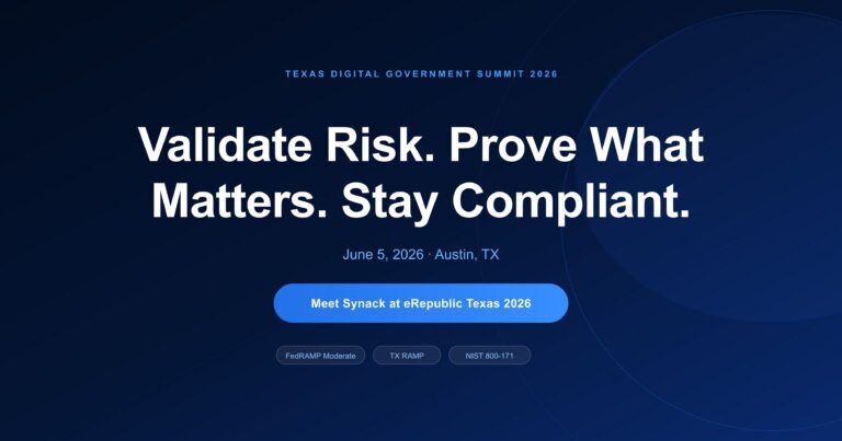 Meet Synack at eRepublic — TEXAS DIGITAL GOVERNMENT Summit 2026