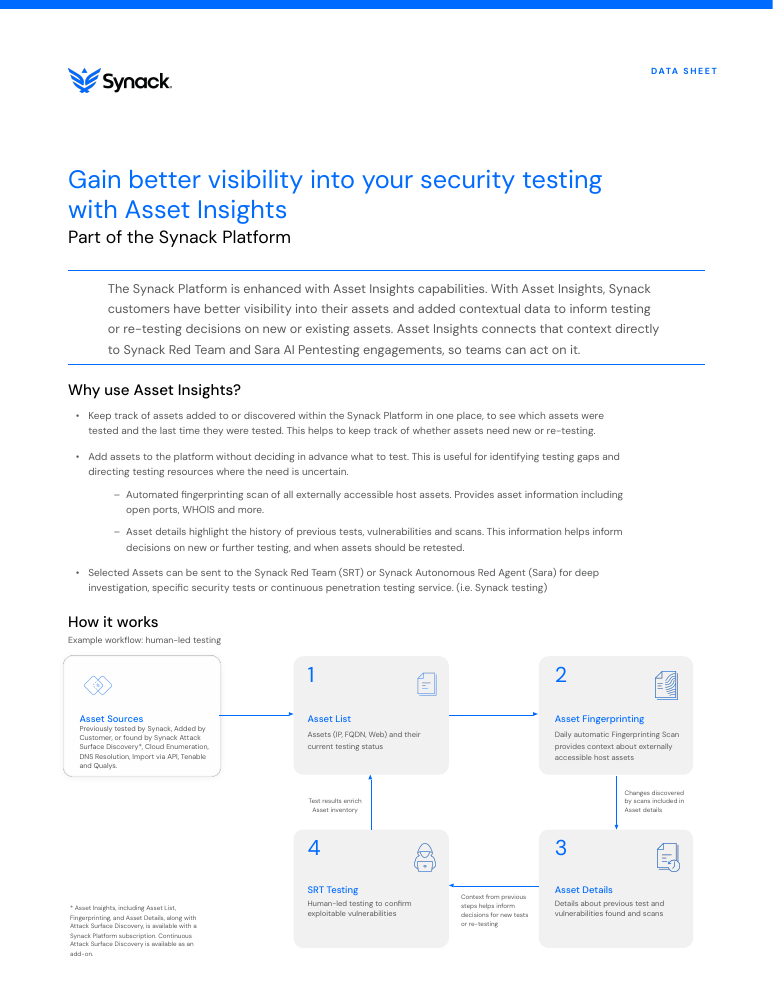 Asset Insights