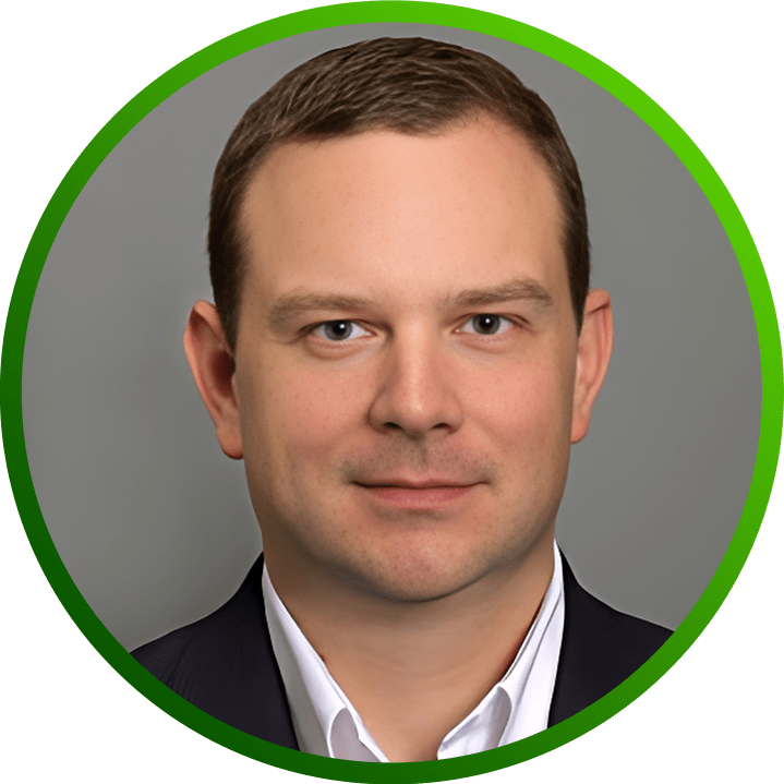 Headshot of Kevin Tambascio for We're In podcast