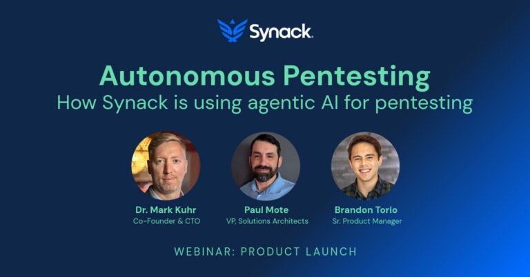 Autonomous Pentesting: How Synack is using agentic AI for pentesting