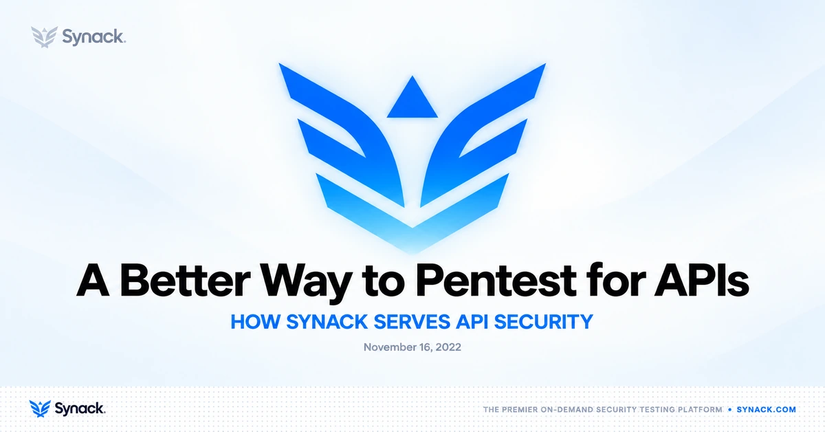 A Better Way to Pentest for APIs