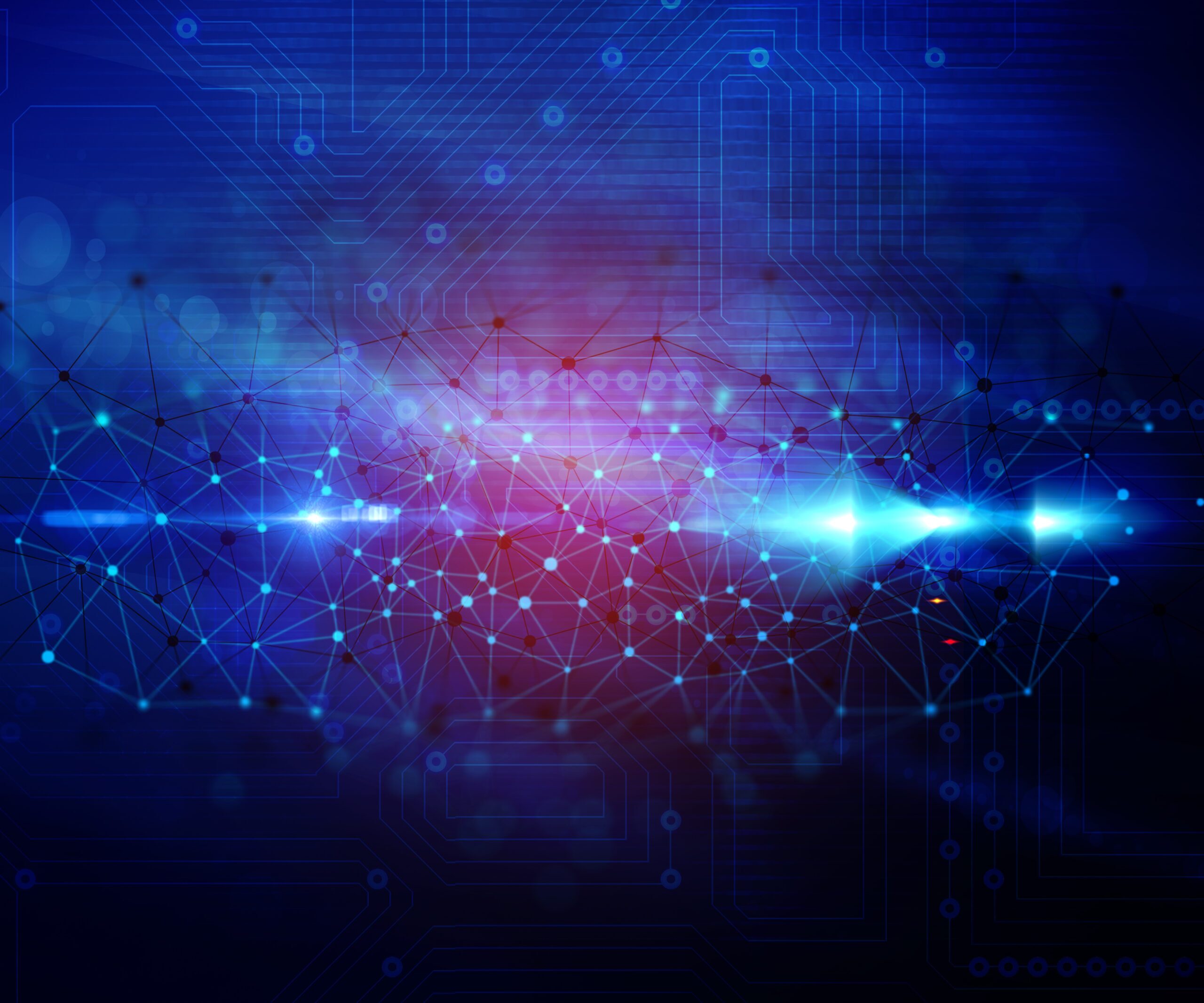 Abstract techno background