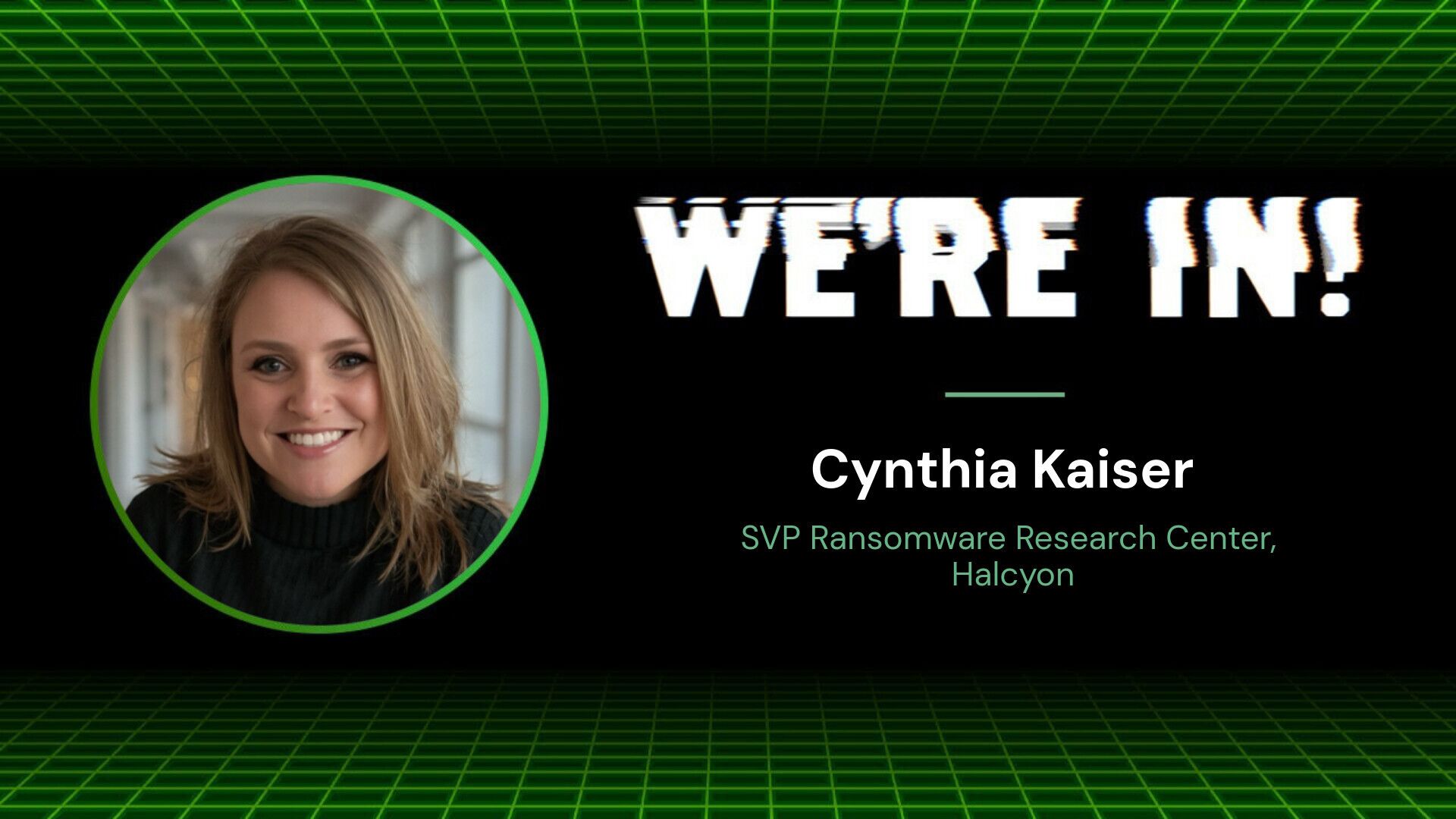 Cynthia Kaiser is Out to Stop Ransomware Threats